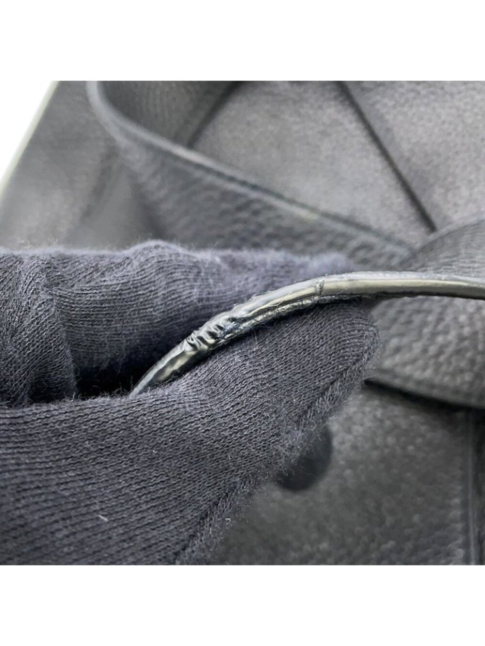 Prada Backpack Vitello Daino Triangle Leather - Picture 10 of 10